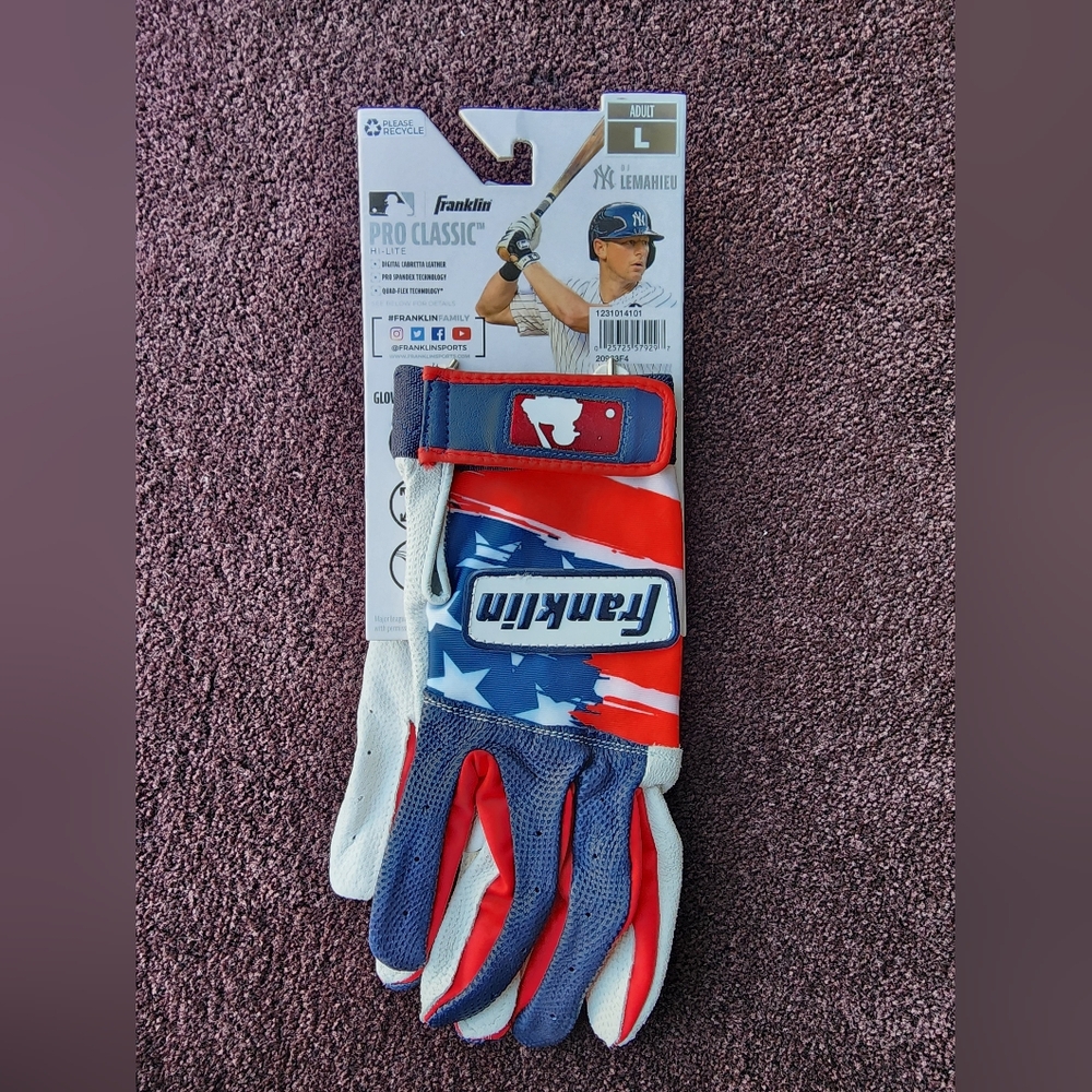 Franklin Pro Classic Hi-Lite Batting Gloves